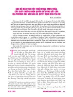 Bàn về diện tích tối thiểu được tách thửa, cấp giấy chứng nhận quyền sử dụng đất của địa phương đối với bản án, quyết định của tòa án