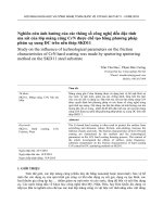 Nghiên cứu ảnh hưởng của các thông số công nghệ đến đặc tính ma sát của lớp màng cứng CrN được chế tạo bằng phương pháp phún xạ xung DC trên nền thép SKD11