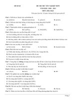 đề thi thử TN THPT 2021   môn hóa   penbook   đề số 3   file word có lời giải