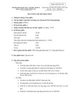 Đề cương chi tiết học phần Lập trình web nâng cao (Advanced Web Programming)