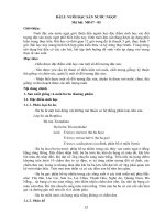 Giáo trình nuôi cá và đặc sản nước ngọt phần 2