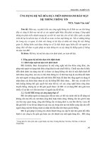 Ứng dụng hệ mã hóa dựa trên định danh bảo mật hệ thống thông tin