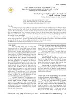 Thực trạng vận dụng kế toán quản trị trong các doanh nghiệp sản xuất nhỏ và vừa trên địa bàn tỉnh Hưng Yên