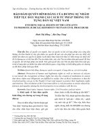 Bảo đảm quyền bình đẳng của đương sự nhằm tiếp tục đẩy mạnh cải cách tư pháp trong tố tụng dân sự Việt Nam