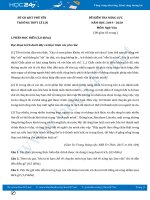 Đề kiểm tra năng lực học sinh năm 2020 môn Ngữ Văn 12 - Trường THPT Lê Lợi