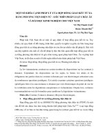 Một số khía cạnh pháp lý của hợp đồng giao kết từ xa bằng phương tiện điện tử - góc nhìn pháp luật Châu Âu và bài học kinh nghiệm cho Việt Nam