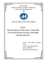 Phân tích công tác tổ chức bộ máy và hoàn thiện cơ cấu tổ chức bộ máy của công ty trách nhiệm hữu hạn samil vina  UFM