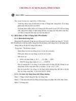 Giáo trình môn học Tin học (Trình độ cao đẳng): Phần 2