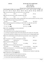 đề thi thử TN THPT 2021   môn hóa học   nhóm GV MGB   đề 8   file word có lời giải chi tiết