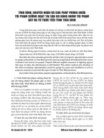 Tình hình, nguyên nhân và giải pháp phòng ngừa tội phạm cưỡng đoạt tài sản do băng nhóm tội phạm gây ra từ thực tiễn tỉnh Thái Bình