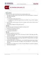 Bài giảng Tài chính quốc tế 1 - Bài 5: Thị trường vốn quốc tế