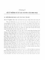 Công nghệ sinh học và việc ứng dụng tin học: Phần 2