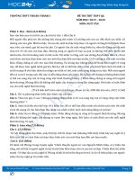 Đề thi thử THPT QG năm 2020 môn Ngữ Văn - Trường THPT Thuận Thành 1