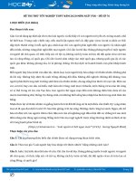 Đề thi thử tốt nghiệp THPT năm 2020 môn Ngữ Văn - Đề số 76