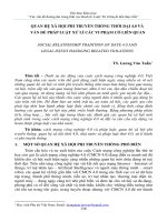 Quan hệ xã hội phi truyền thống thời đại 4.0 và vấn đề pháp luật xử lí các vi phạm có liên quan