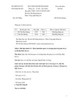 Đề cương bài giảng môn Thực tập cơ sở dữ liệu