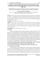 Cơ hội và thách thức đối với ngành logistics Việt Nam khi tham gia hiệp định đối tác kinh tế toàn diện khu vực