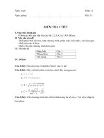 KT 45p tin hoc 11 lan 1