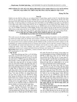 Phân tích các yếu tố tác động đến khả năng sinh lời của các ngân hàng thương mại niêm yết trên thị trường chứng khoán Việt Nam