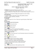 giáo án tiếng anh lớp 4  năm học 2020  2021 e4  week 30 