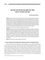 Giải pháp tháo gỡ rào cản nhằm phát triển kinh tế tư nhân ở Việt Nam