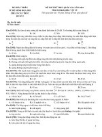 đề thi thử TN THPT 2021   môn lý   bộ đề chuẩn cấu trúc minh họa   đề 2   file word có lời giải