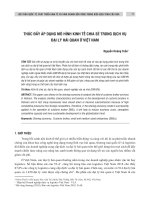 Thúc đẩy áp dụng mô hình kinh tế chia sẻ trong dịch vụ đại lý hải quan ở Việt Nam