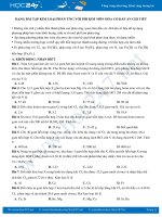 Dạng bài tập kim loại phản ứng với phi kim môn Hóa học có đáp án chi tiết năm 2019-2020
