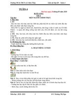 Giáo án khối 4 năm học 2020  2021 tuan 4 