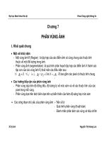 Bài giảng Xử lý ảnh: Chương 7 - Nguyễn Thị Hoàng Lan