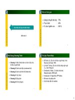 Bài giảng Cấu trúc dữ liệu và giải thuật - Chương 1: Một số khái niệm cơ bản về cấu trúc dữ liệu và giải thuật