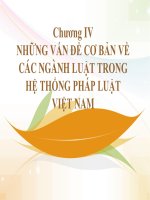Bài giảng Nhà nước và Pháp luật đại cương – Chương 4.3: Những vấn đề cơ bản về các ngành luật trong hệ thống pháp luật Việt Nam (Luật Dân sự Việt Nam)