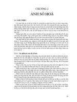 Bài giảng Xử lý ảnh - Chương 2: Ảnh số hóa