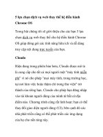 5 lựa chọn dịch vụ web thay thế hệ điều hành Chrome OS