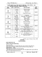 Giao an lop 2 Tuan8CKTKN