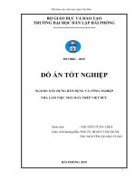 Đồ án tốt nghiệp Xây dựng dân dụng và công nghiệp: Nhà làm việc nhà máy thép Việt Đức