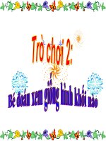 Tro choi Doan xem giong hinh khoi nao