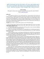 Phân tích một số nguyên nhân gây hạn chế trong kết quả đào tạo sinh viên khoa Quản trị kinh doanh và Du lịch – trường Đại học Công nghiệp Thực phẩm Tp. HCM