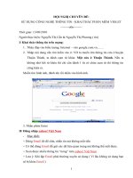 Chuyen de Ung dung cong nghe thong tin phan memViolet