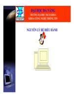 Bài giảng: Nguyên lý Hệ điều hành - ĐH Bách Khoa Đà Nẵng