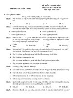 Đề thi học kì 2 môn GDCD lớp 6 năm 2019-2020 có đáp án - Trường THCS Đức Giang