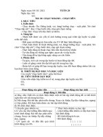 Giáo án Thể dục 6 Kỳ II chuẩn theo công văn 5512