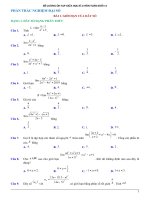 ĐỀ CƯƠNG GIỮA kì 2 TOÁN 11  tài LIỆU GIÁO VIÊN các cấp 
