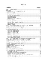 Giáo trình môđun Quản trị cơ sở dữ liệu nâng cao