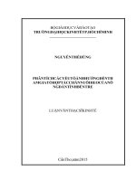 Luận văn thạc sĩ quản lý kinh tế (FULL) phân tích các yếu tố ảnh hưởng đến tham gia tổ hợp tác chăn nuôi heo của nông dân tỉnh bến tre 