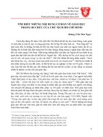 Tìm hiểu những nội dung cơ bản về giáo dục trong di chúc của Chủ tịch Hồ Chí Minh