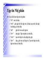 kỹ thuật lập trình C chuyên nghiệp phần 9