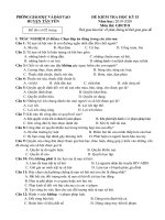 Đề thi học kì 2 môn GDCD lớp 8 năm 2019-2020 có đáp án - Phòng GD&ĐT huyện Tân Yên