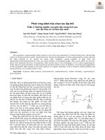 Phản ứng aldol hóa chọn lọc lập thể