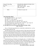 Đề thi học kì 2 môn Tiếng Việt lớp 4 năm 2019-2020 có đáp án - Trường Tiểu học Kim Đồng